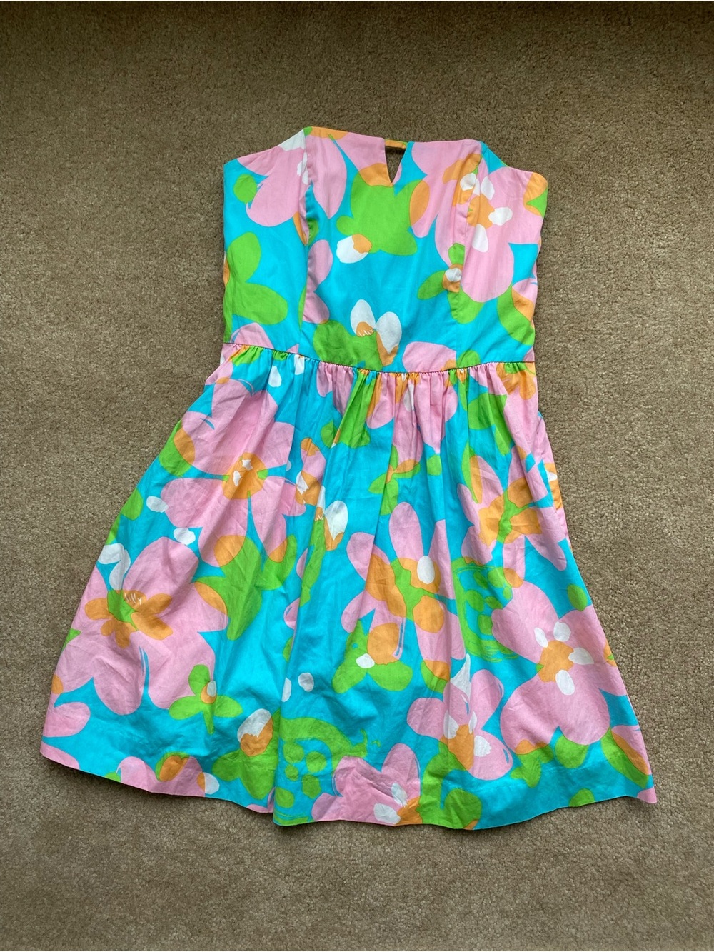 Lilly Pulitzer Richelle Dress Floral Resortwear Beachy Vacation Designer Luxury - Picture 2 of 10